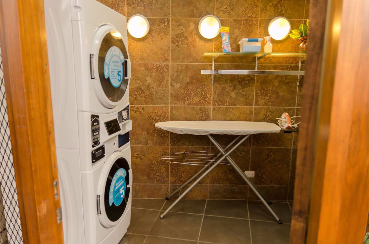 Laundry room area